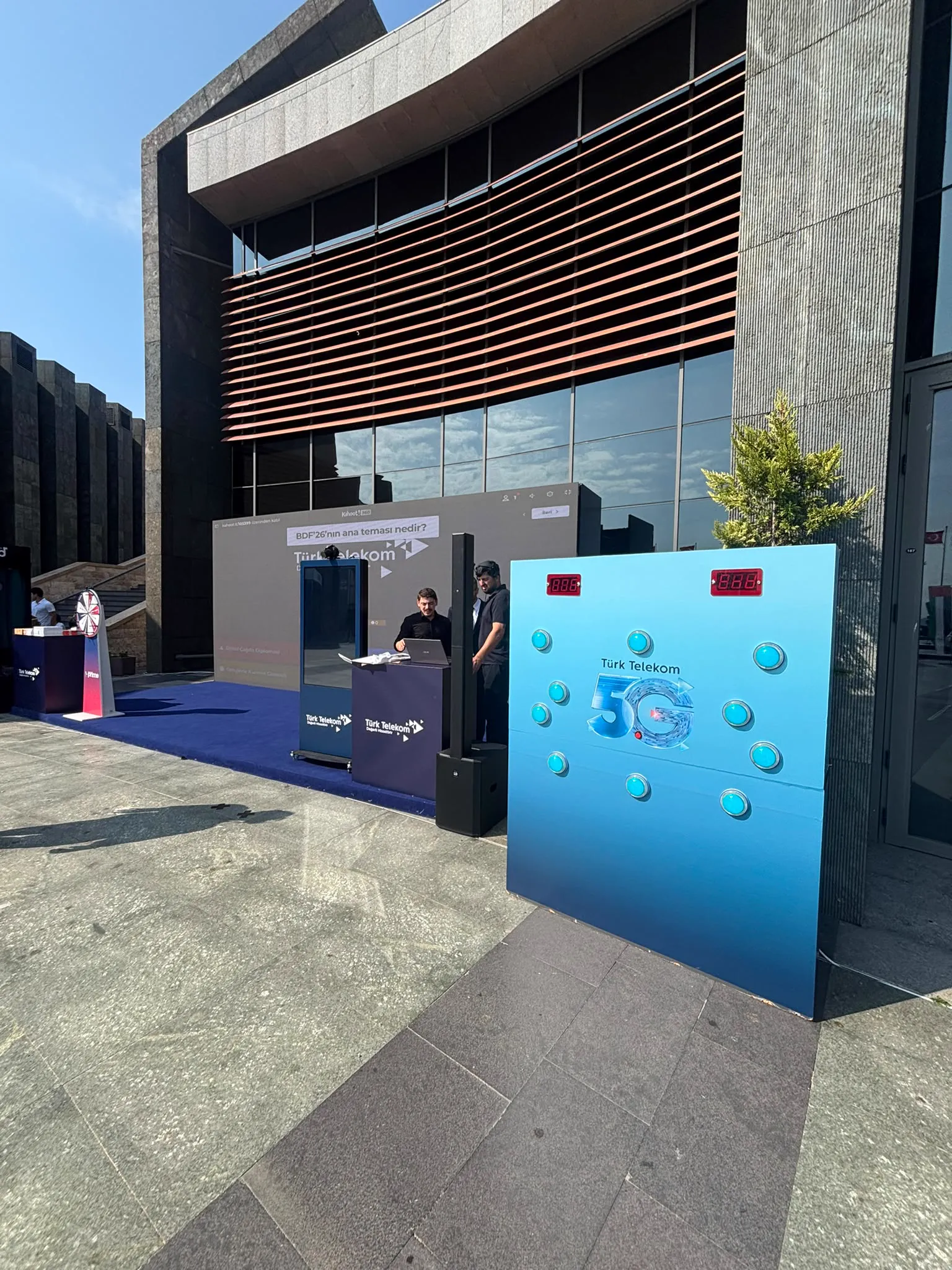 Türk Telekom 5G Reflex Wall and stand area
