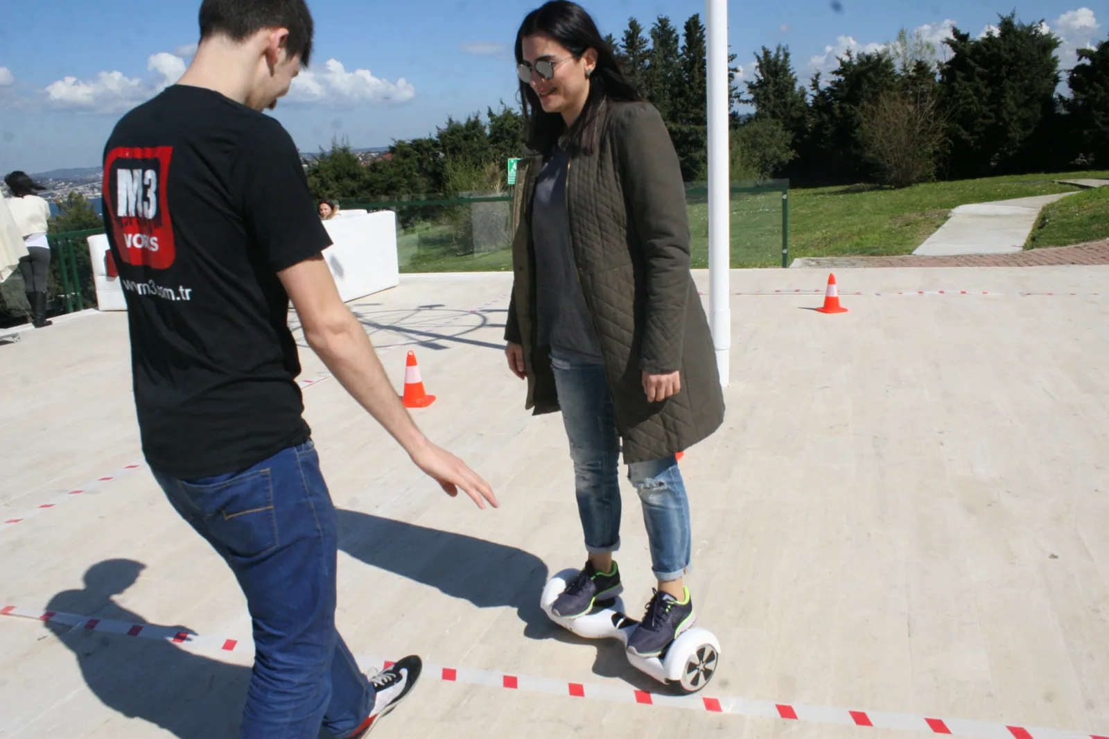 Walking Ginger – Hoverboard – Massage